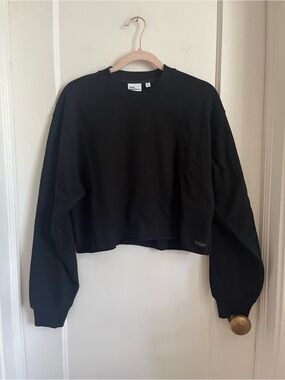 TNA Aritzia Terry Fleece Perfect Cropped Sweatshirt